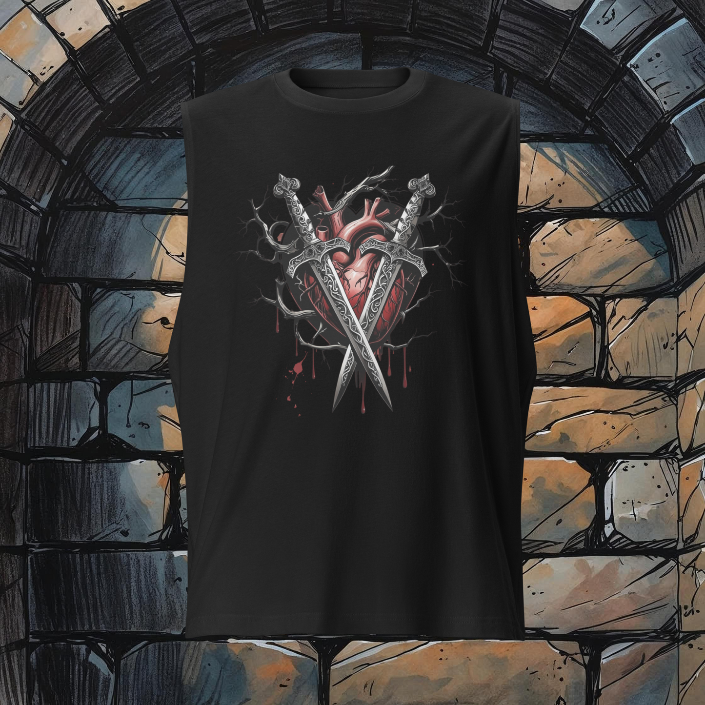 Men's "Dungeon Damage Dealer" Gothic Tank