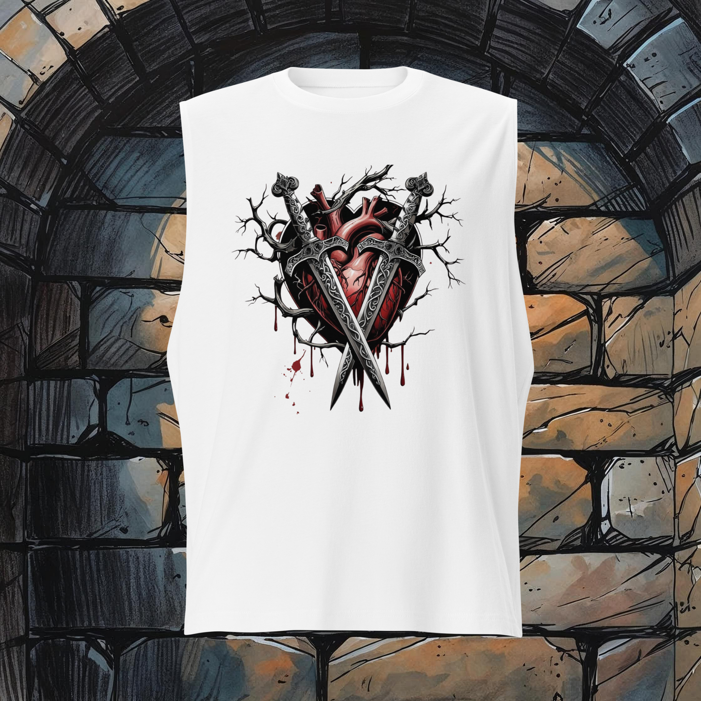 Men's "Dungeon Damage Dealer" Gothic Tank