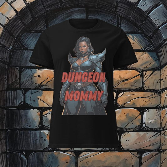 Dungeon Mommy (Mistress of Mayhem) Women's crew neck tee